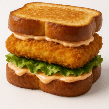 ساندوتش بريوش ميكس سيفود - Brioche Mix Seafood Sandwich