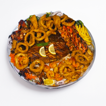 صينية خيرات البحر - A tray of sea goods