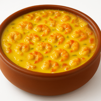 طاجن جمبري بالليمون - Shrimp casserole with lemon